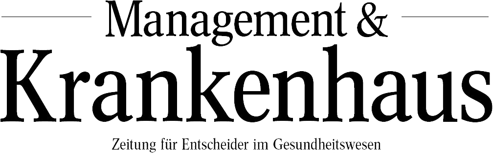 Logo Management & Krankenhaus