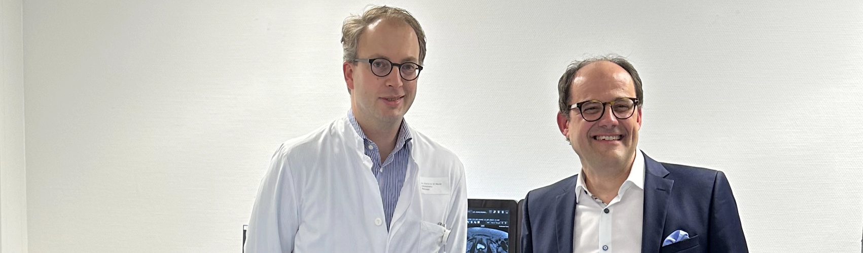 Advancement in Radiology: Prof. Dr. Dr. Martin Maurer (Klinikum Oldenburg AöR), Prof. Dr. Alexander Huppertz (Neo Q)